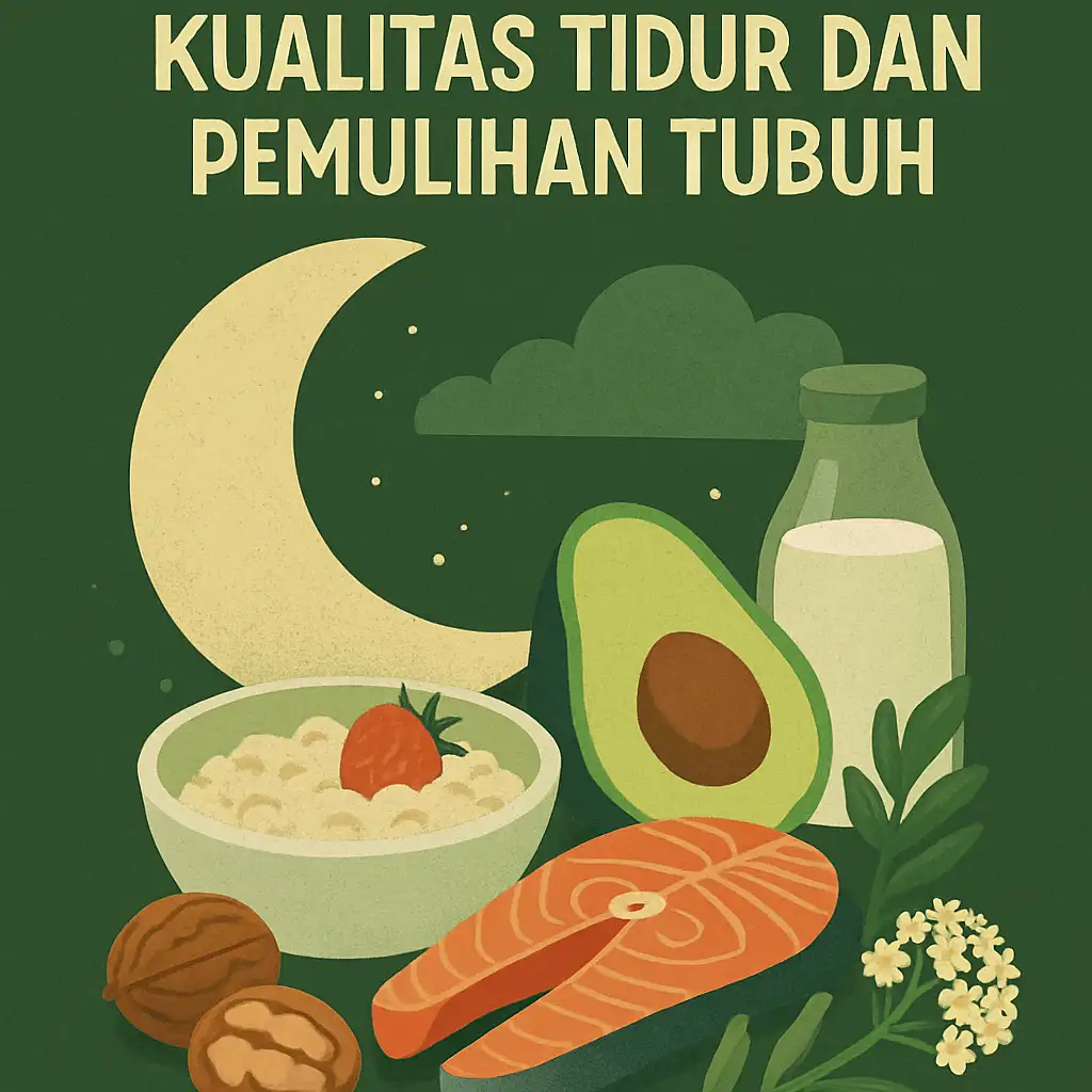 Nutrisi yang Membantu Meningkatkan Kualitas Tidur dan Pemulihan Tubuh