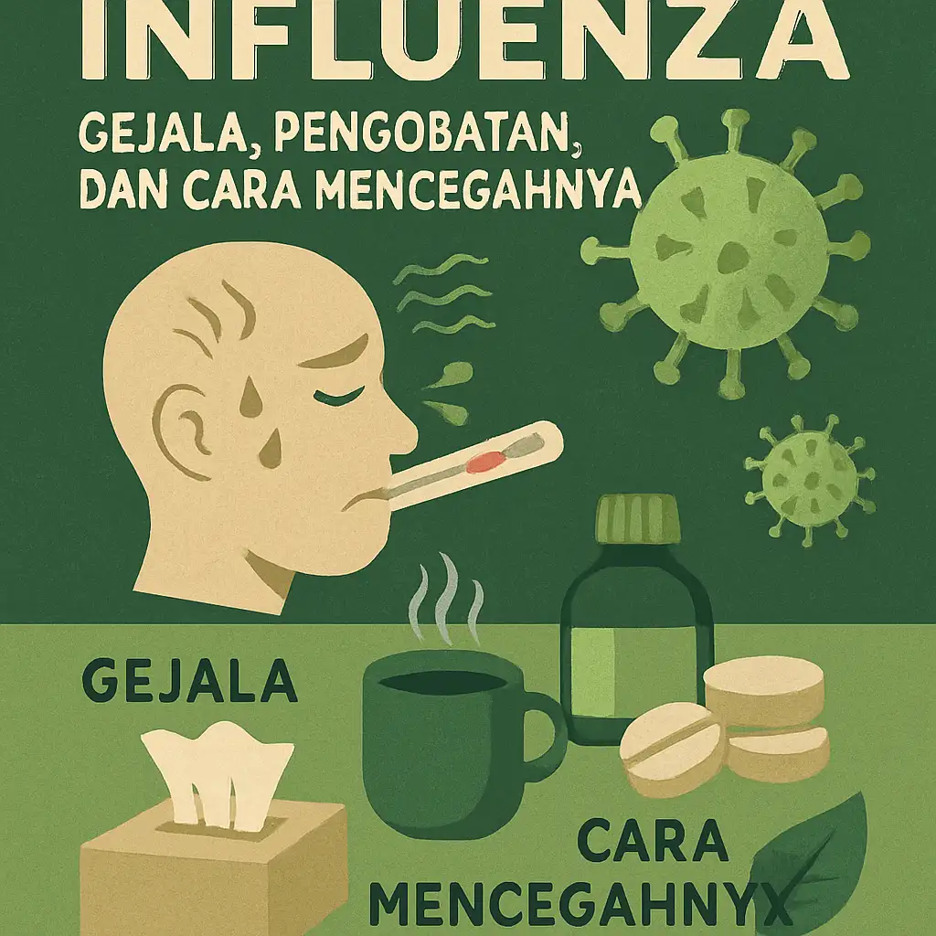 Penyakit Influenza: Gejala, Pengobatan, dan Cara Mencegahnya