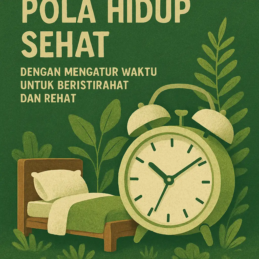 Pola Hidup Sehat dengan Mengatur Waktu untuk Beristirahat dan Rehat