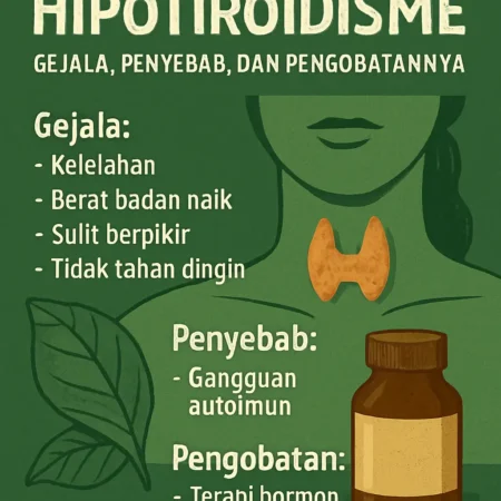 Penyakit Hipotiroidisme: Gejala, Penyebab, dan Pengobatannya
