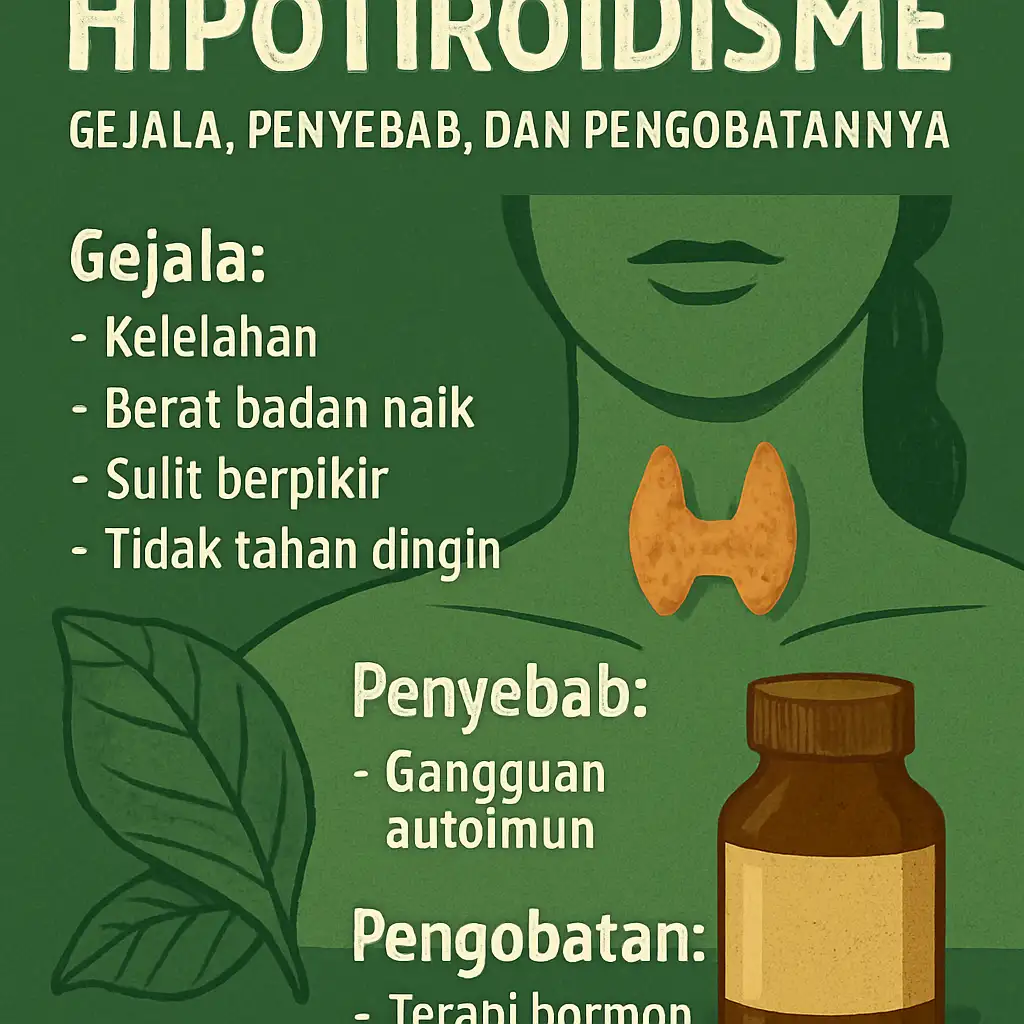 Penyakit Hipotiroidisme: Gejala, Penyebab, dan Pengobatannya